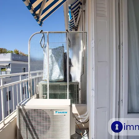 T2 Air-conditioned Sea View Cimiez District Nice