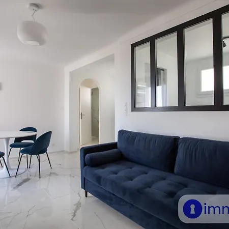 T2 Air-conditioned Sea View Cimiez District